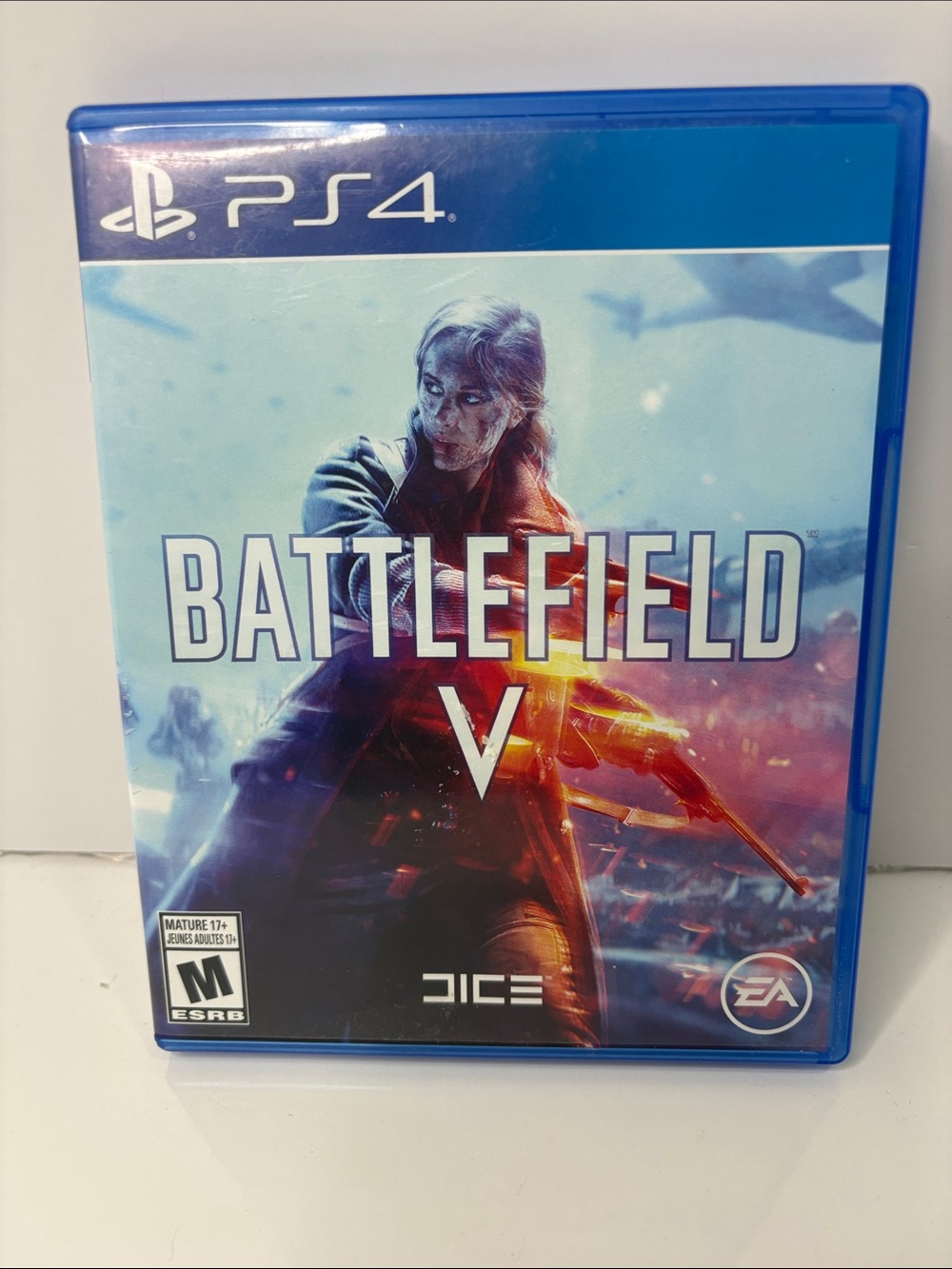 Sony PS4 Battlefield V - Blue Case Artwork